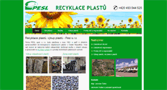 Desktop Screenshot of pesl.cz