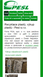 Mobile Screenshot of pesl.cz
